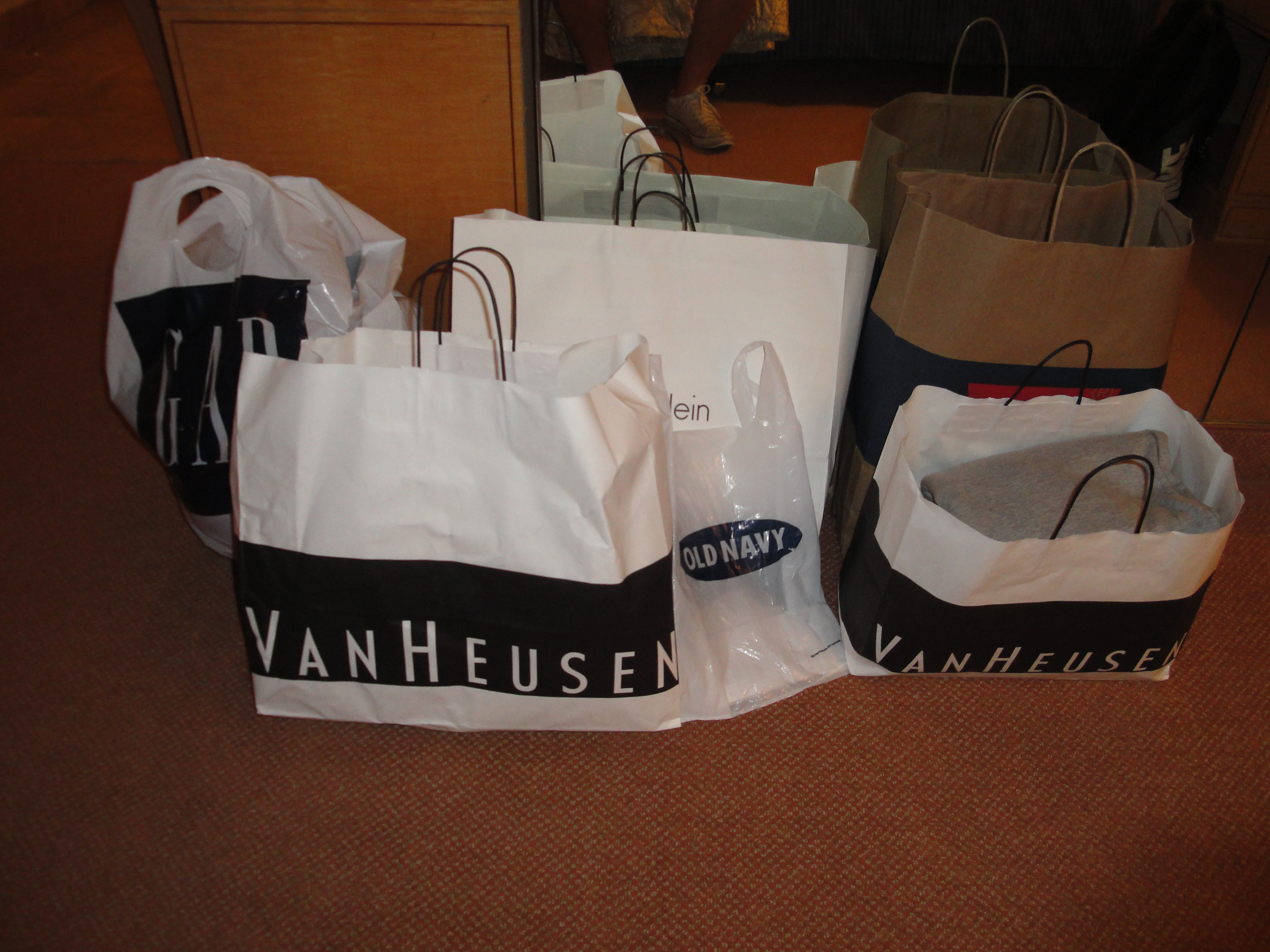 Shopping Bags from Outlet Stores in Queenstown, MD