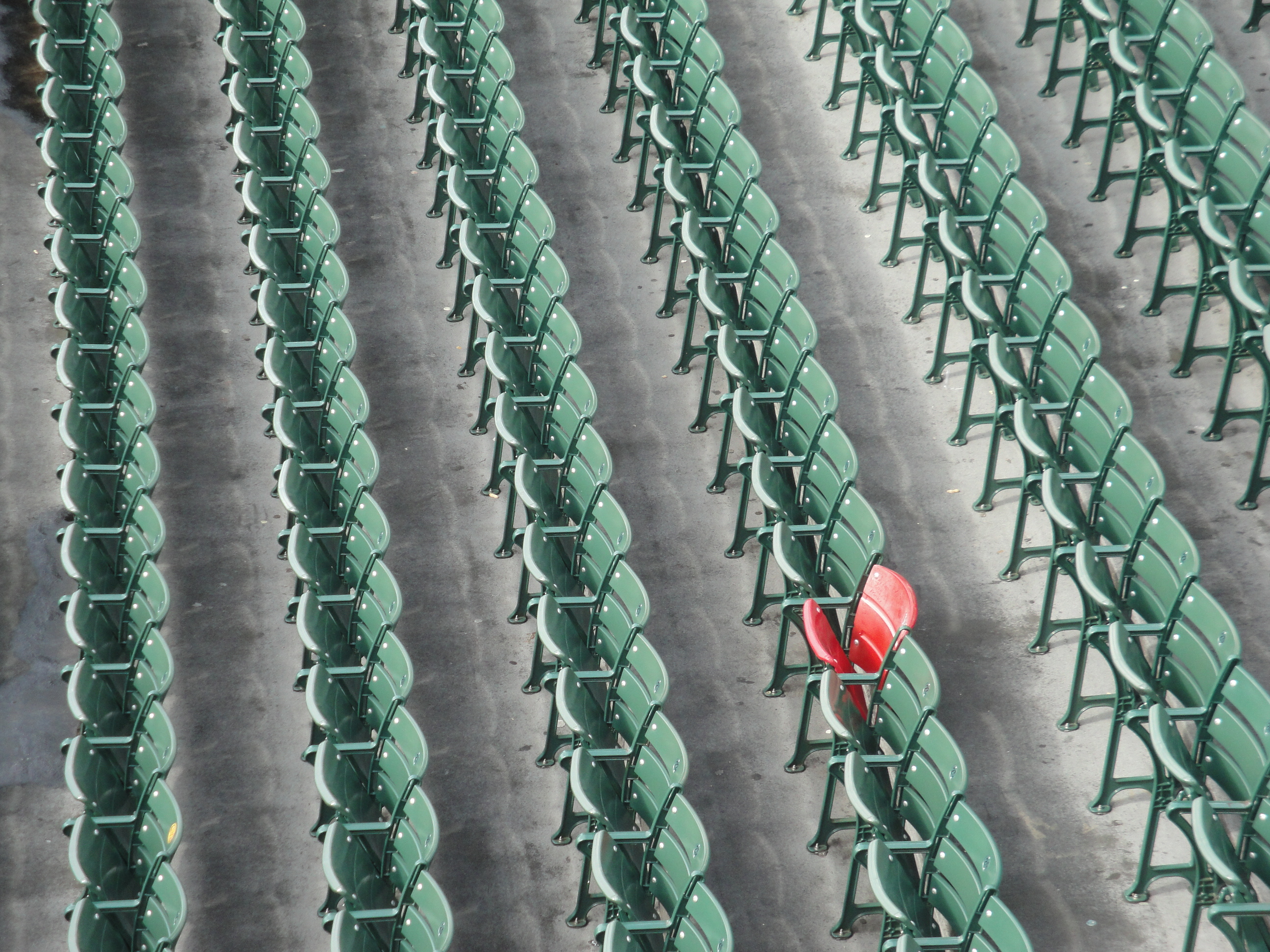 Red Seat at Fenway Park