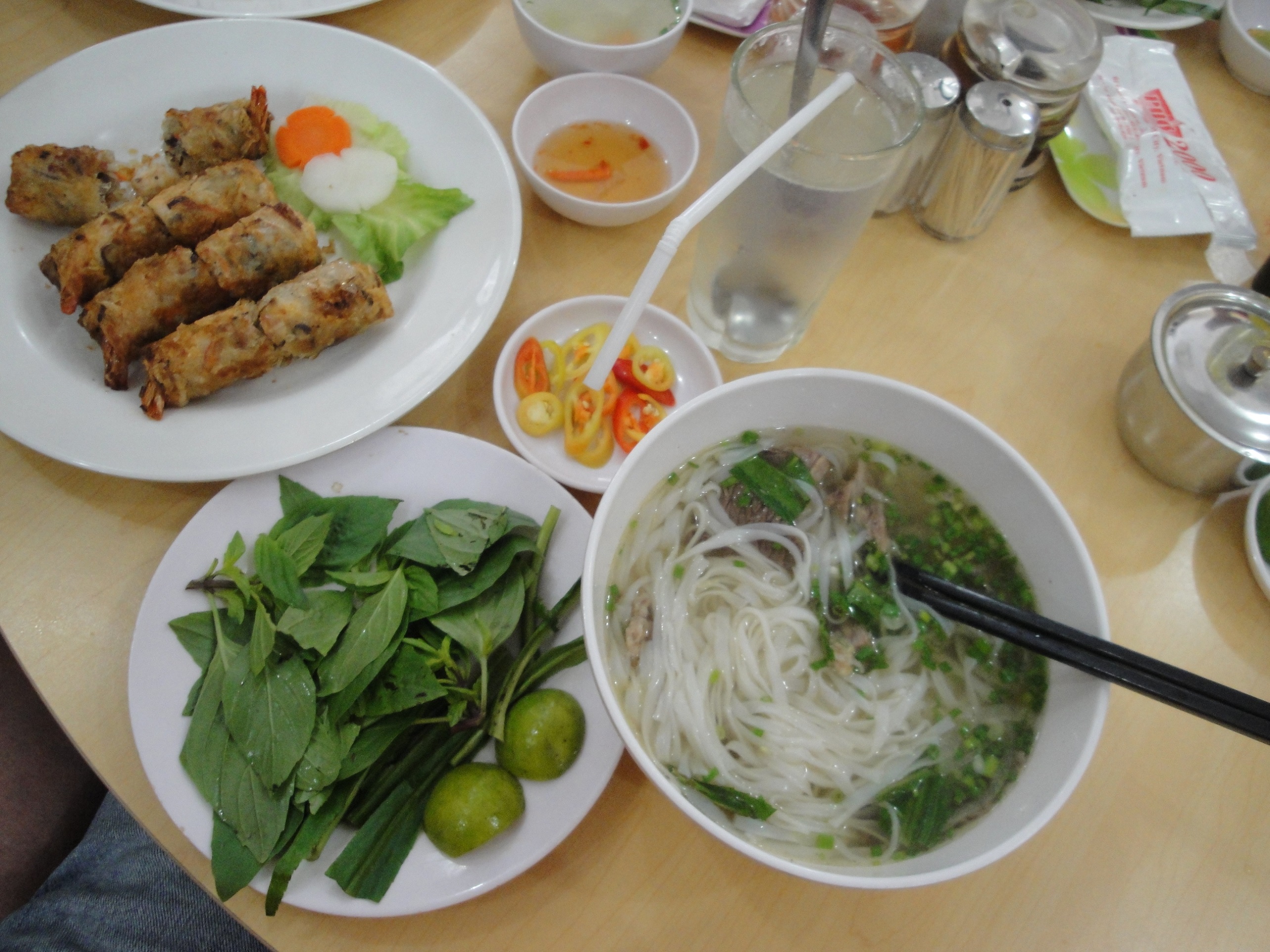 Lunch at Pho 2000 in Saigon, Ho Chi Minh City, Vietnam
